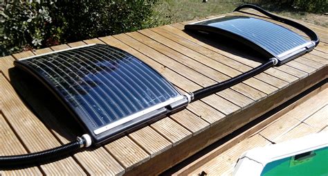 panneau solaire pour chauffer spa.